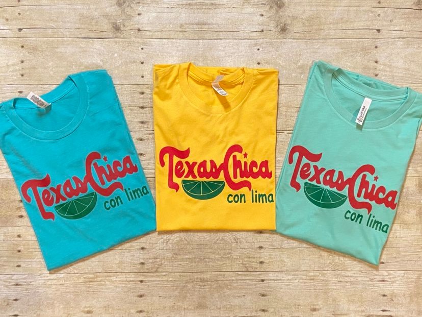 Texas Chica Crew Neck T-Shirt