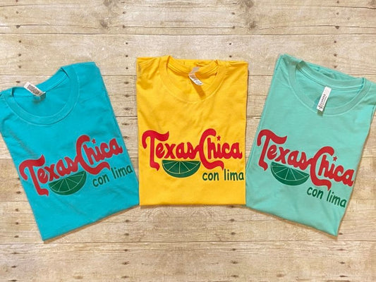 Texas Chica Crew Neck T-Shirt