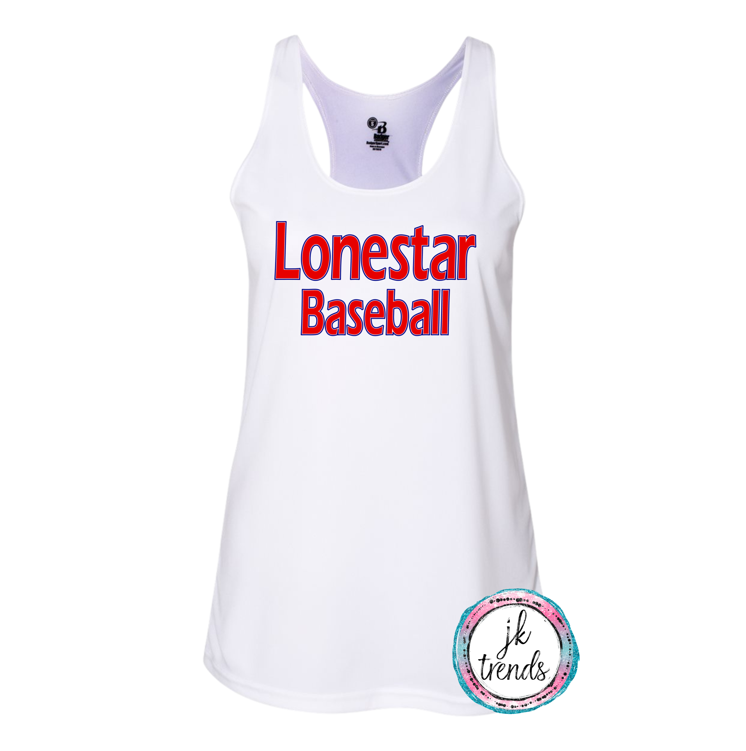 Lonestar Baseball Girls Ladies Drifit Tank