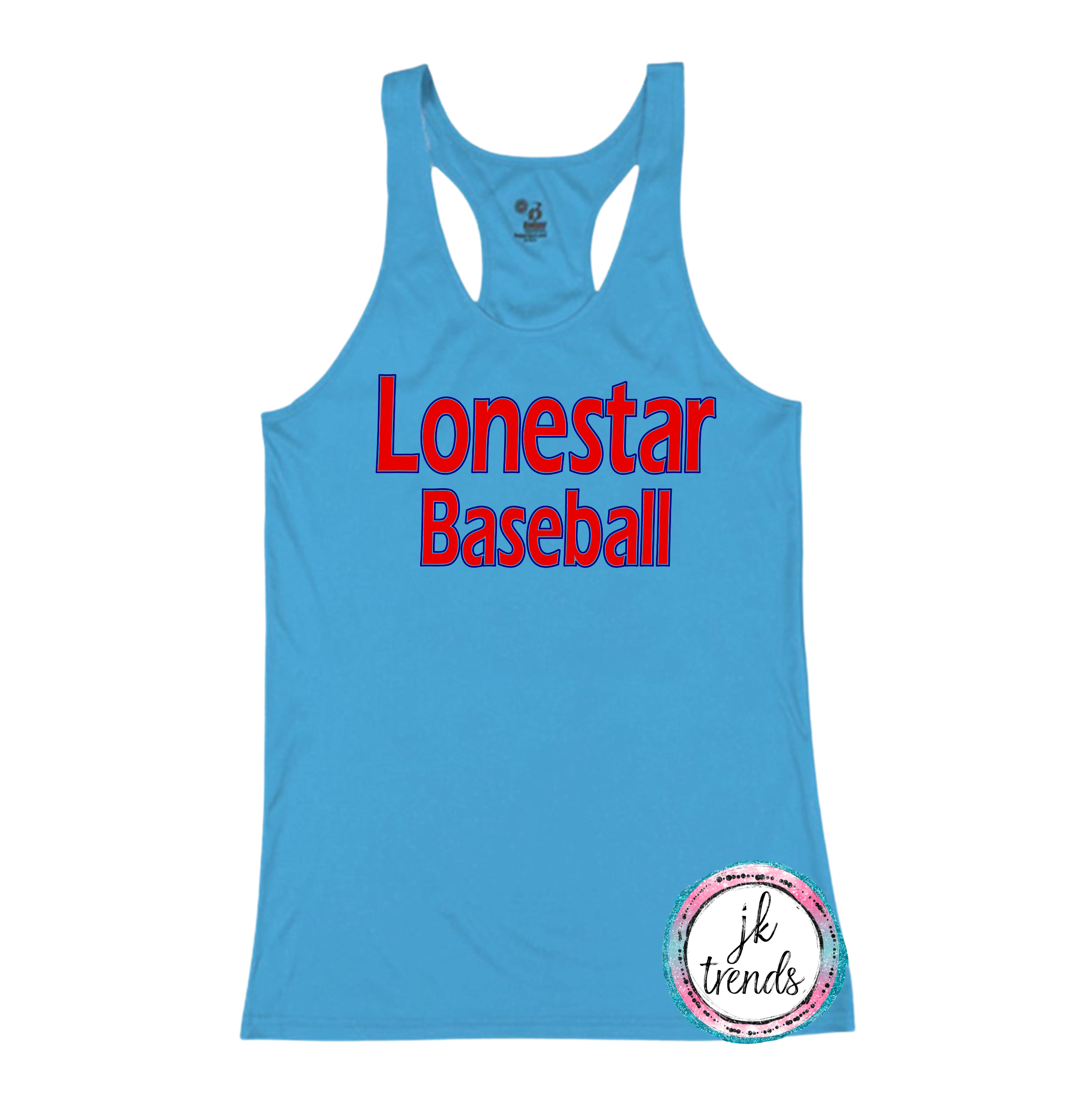 Lonestar Baseball Girls Ladies Drifit Tank