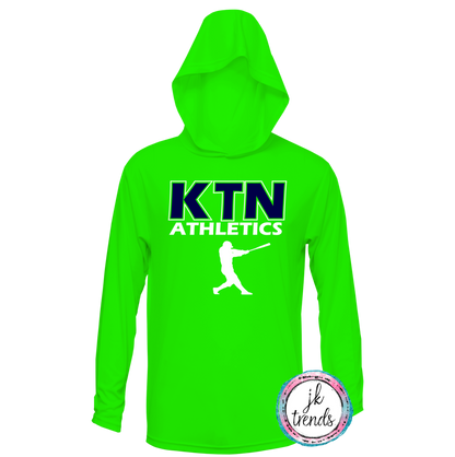 Neon Green - White Outline Navy KTN Player Bottom