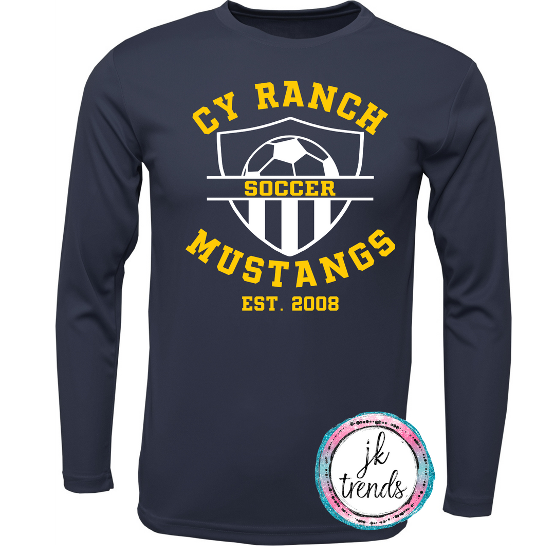 Cy Ranch Soccer 2024 Gameday Dri Fit Long-sleeved
