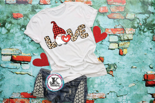 LOVE Gnome Leopard Valentine’s Day