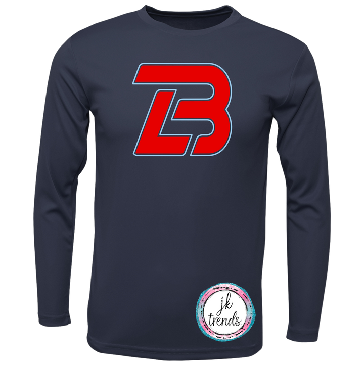 LB Logo Lonestar Baseball Youth and Adult Long Sleeve Dri-Fit