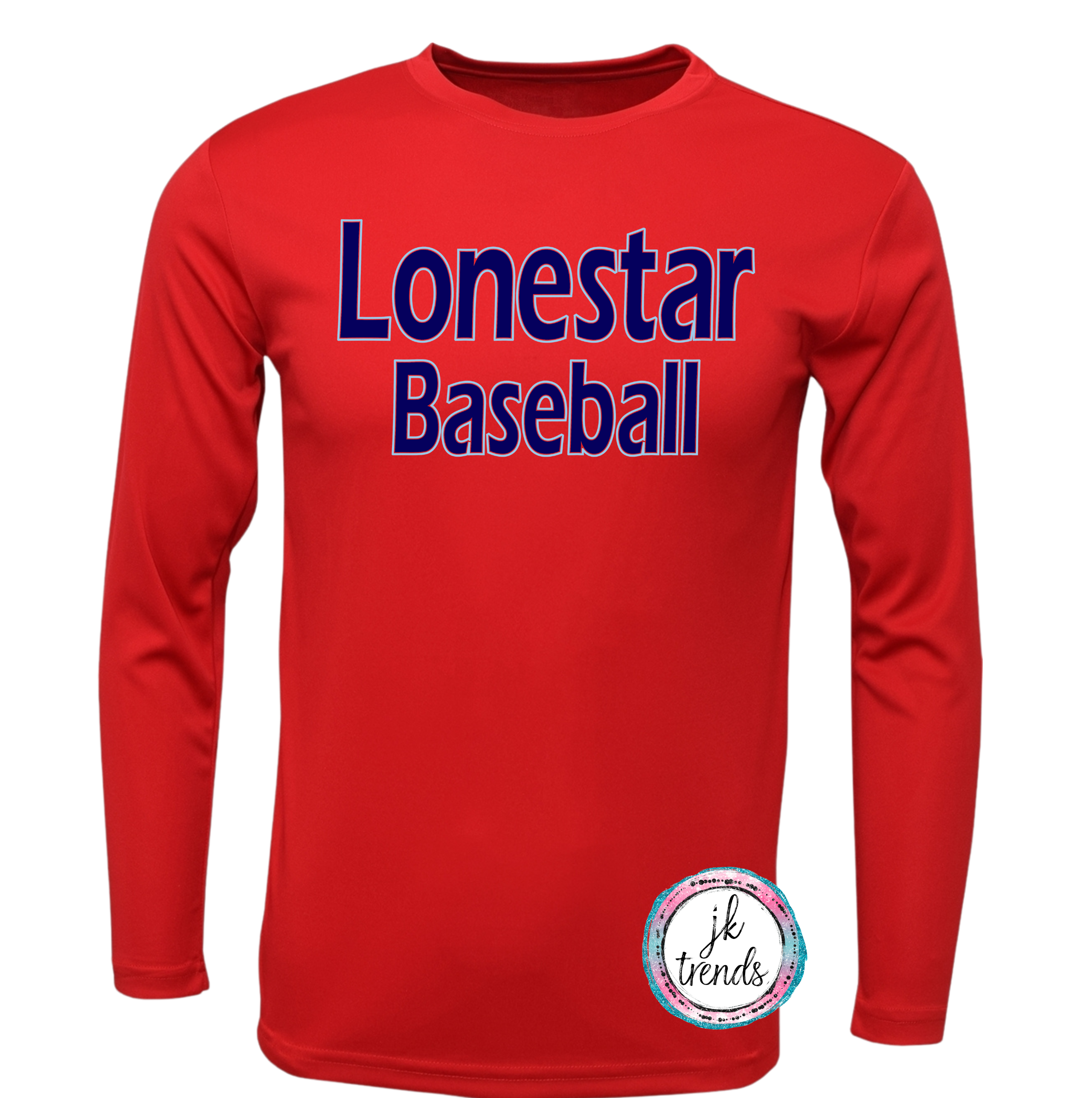 Lonestar Baseball Youth and Adult Long Sleeve Dri-Fit