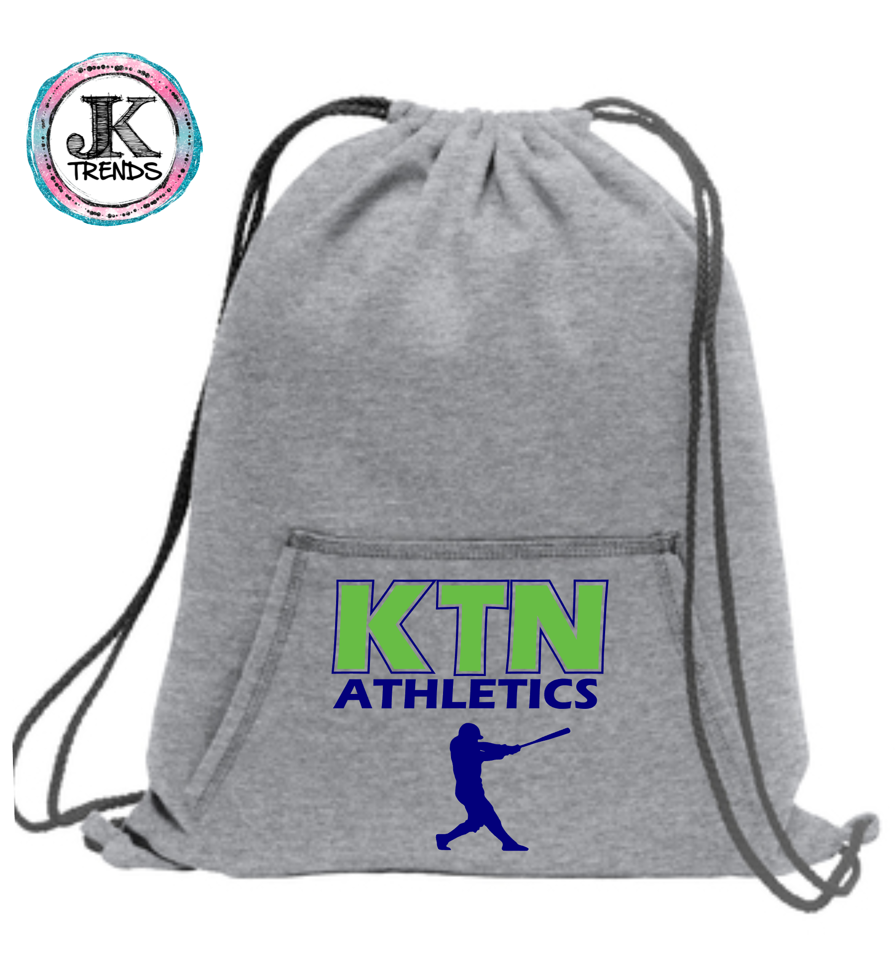 KTN Baseball Hoodie Cinch Bag