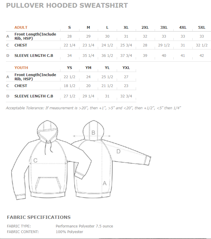 KTN Athletics Baseball Adult Performance Pullover Hooded Sweatshirt