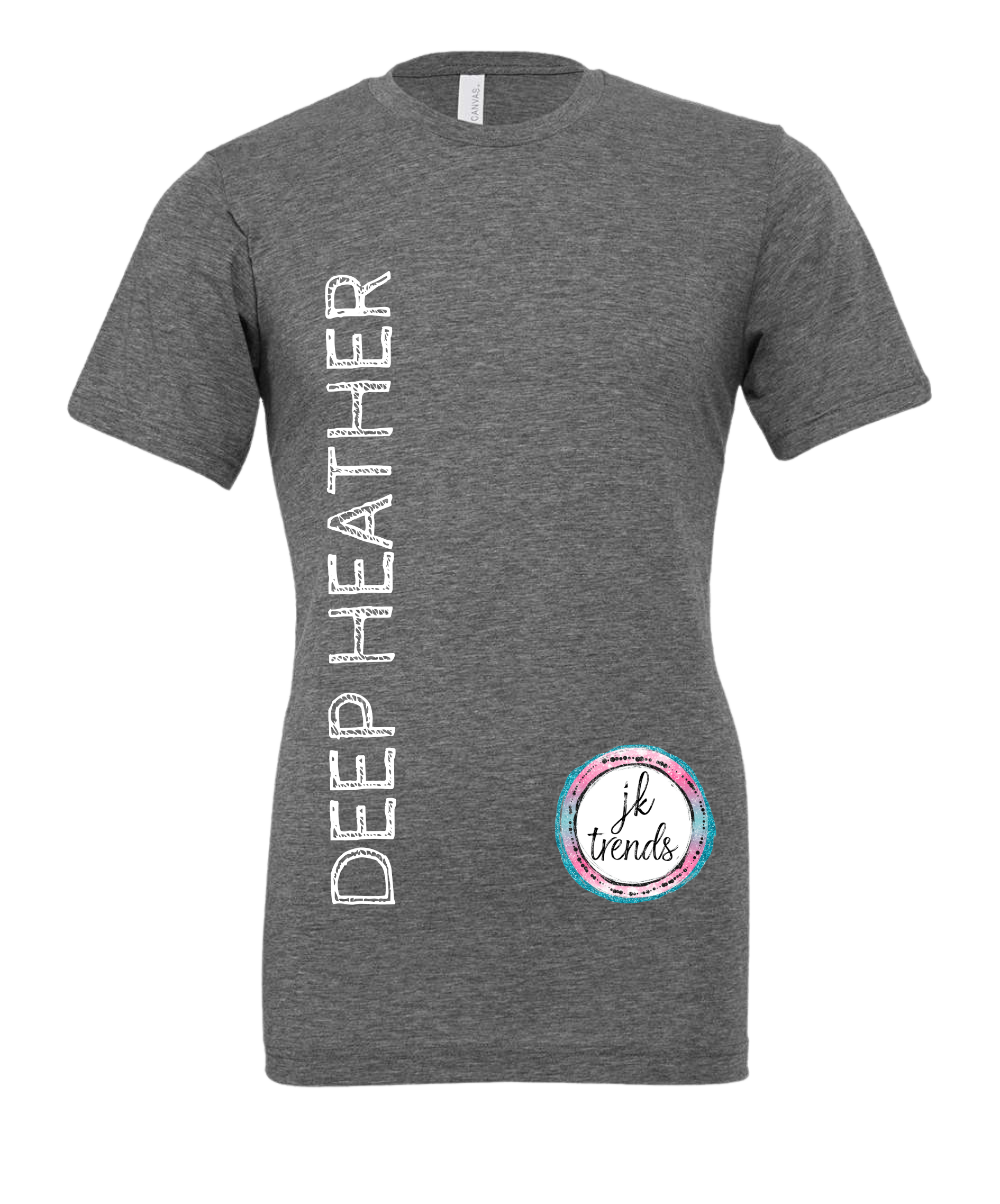 Heart Trio Valentine’s Day Bella Canvas Adult Short Sleeve Shirt