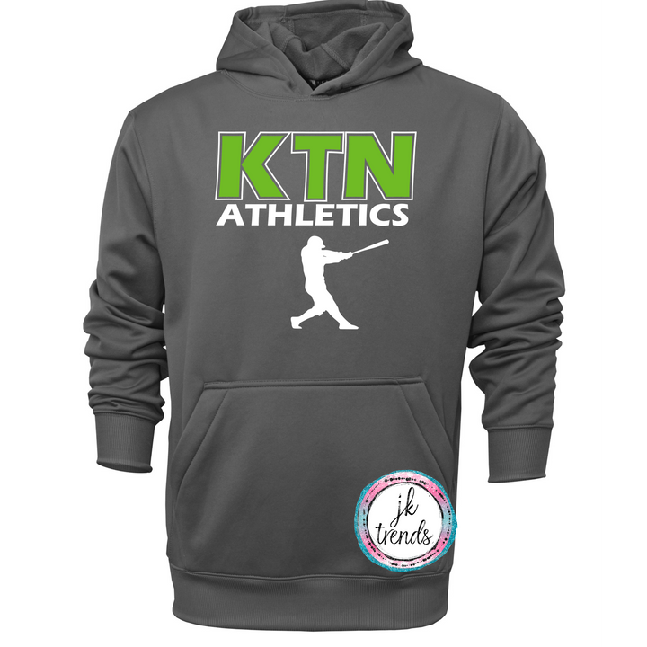 KTN Athletics Baseball Performance Pullover Hooded Sweatshirt