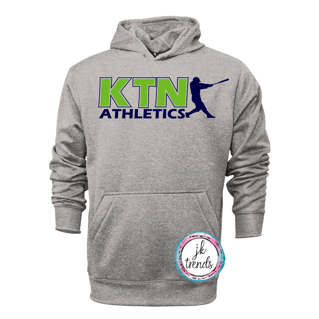 KTN Athletics Baseball Performance Pullover Hooded Sweatshirt