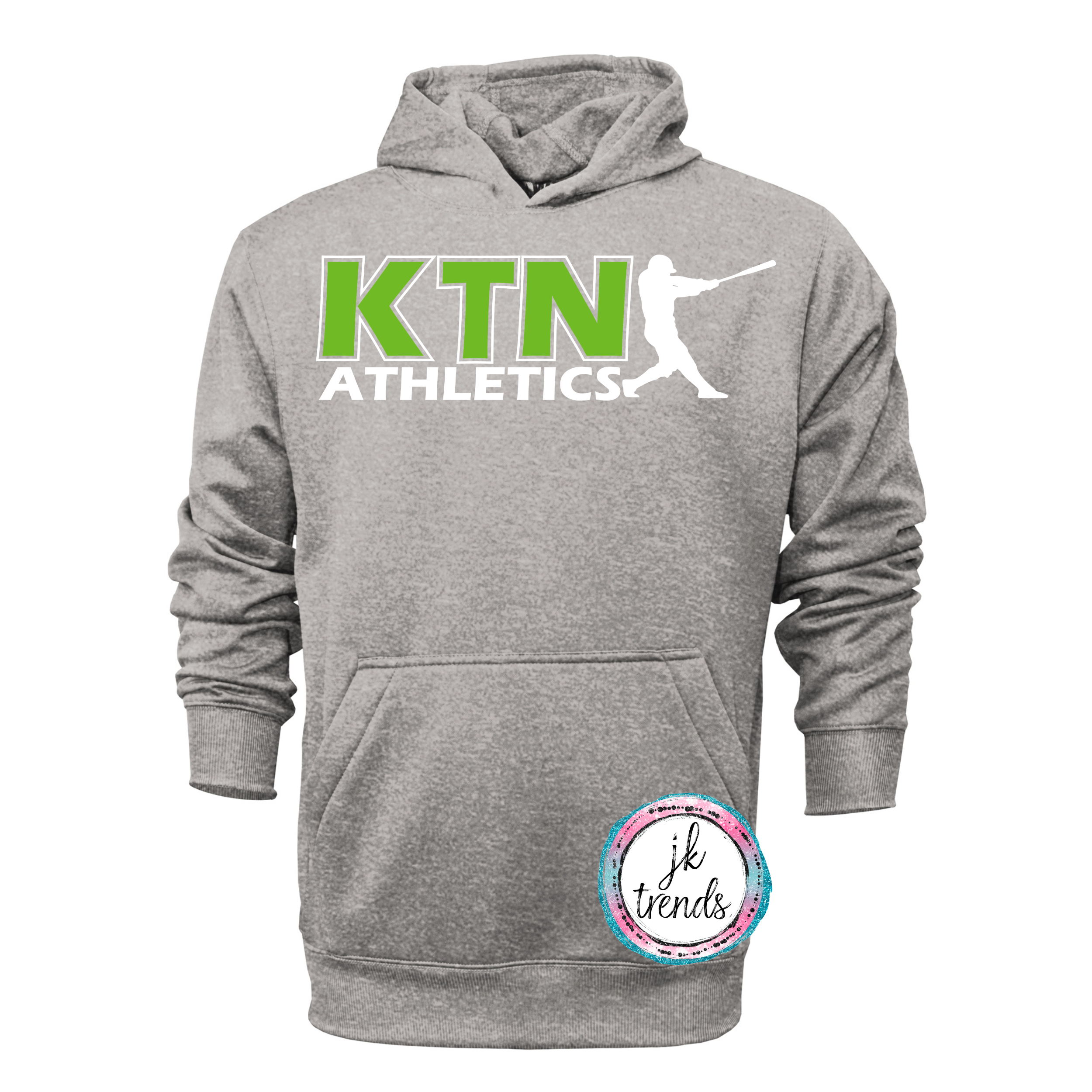 KTN Athletics Baseball YOUTH Performance Pullover Hooded Sweatshirt
