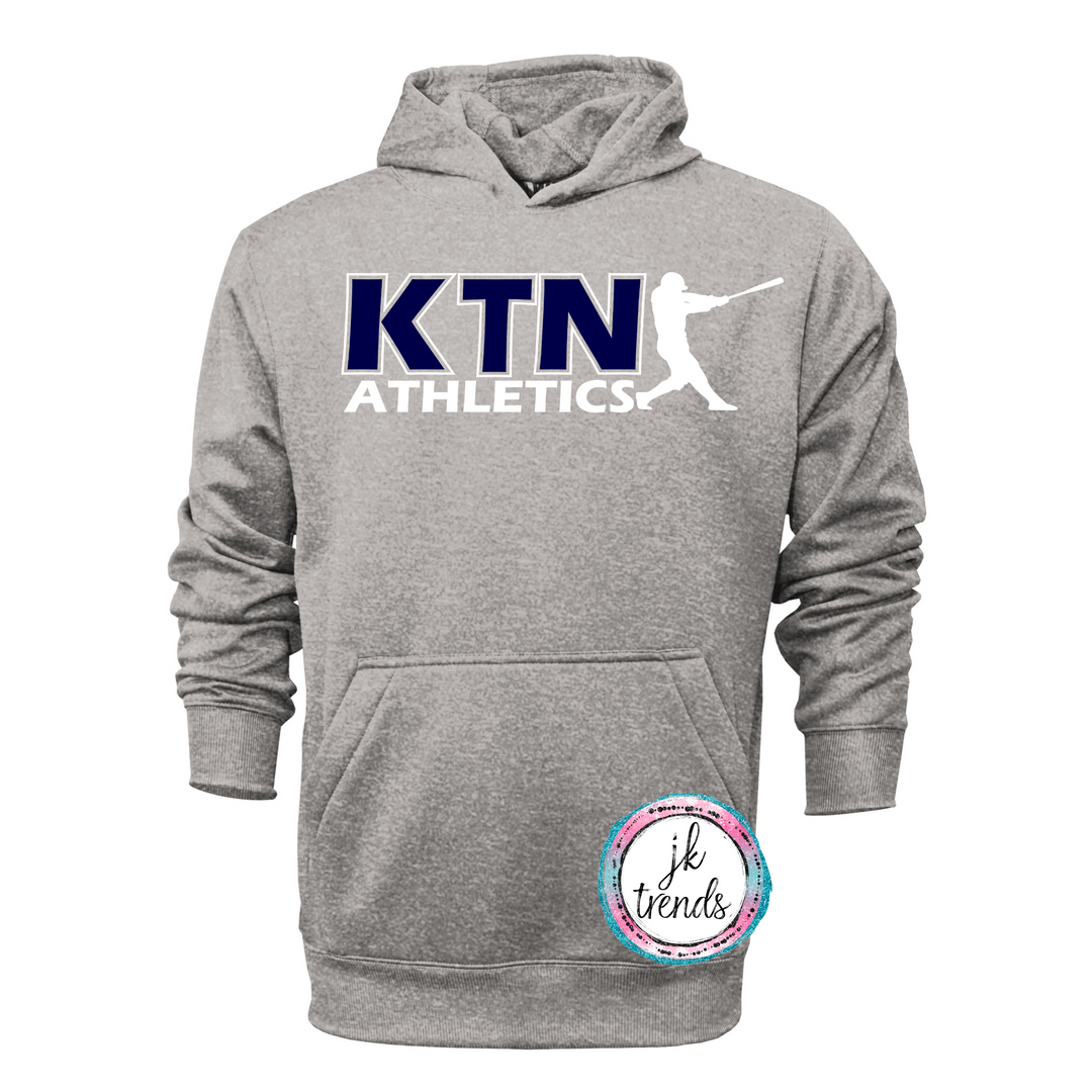 KTN Athletics Baseball YOUTH Performance Pullover Hooded Sweatshirt