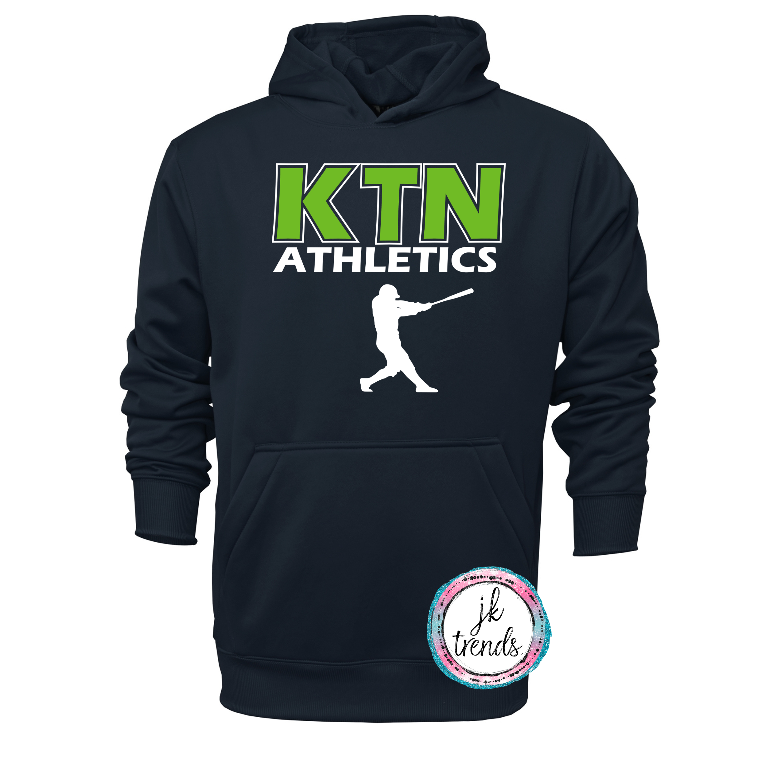 KTN Athletics Baseball Adult Performance Pullover Hooded Sweatshirt