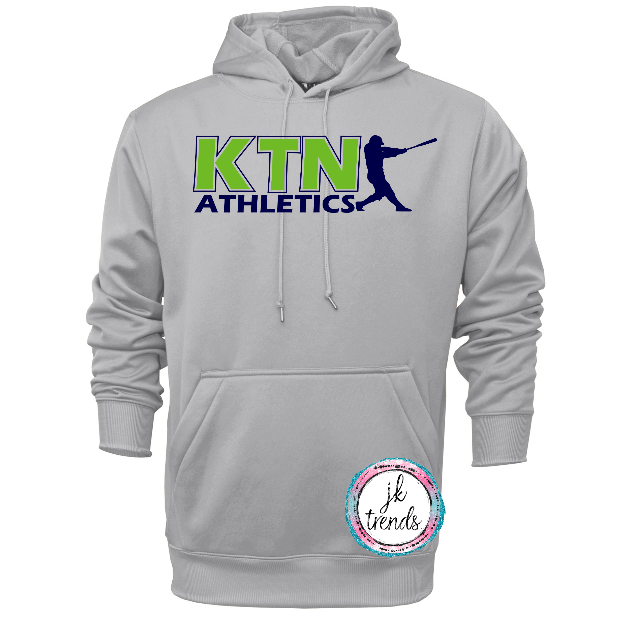 KTN Athletics Baseball YOUTH Performance Pullover Hooded Sweatshirt