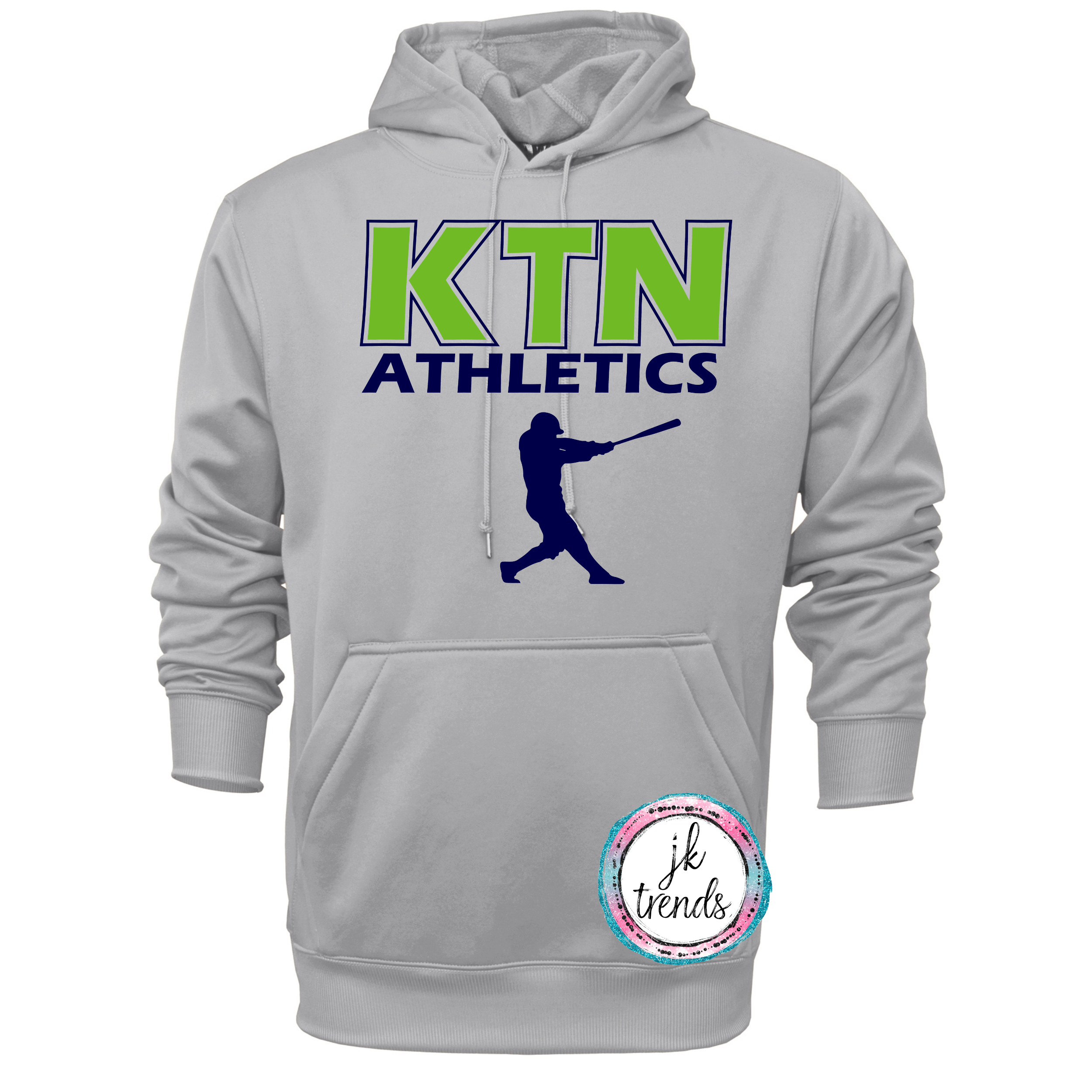 KTN Athletics Baseball Adult Performance Pullover Hooded Sweatshirt