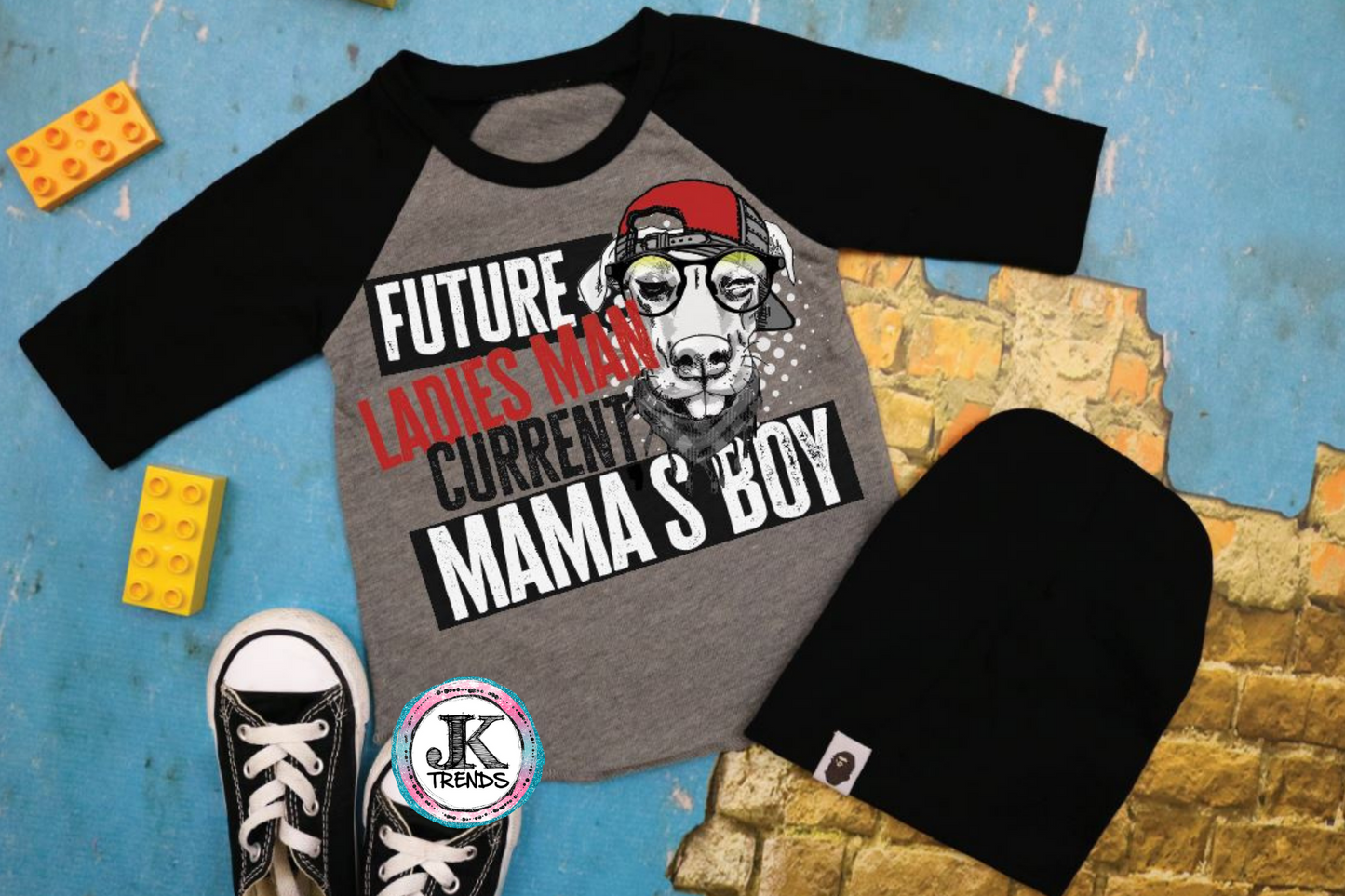 Future Ladies Man Current Mama's Boy YOUTH (short sleeve)