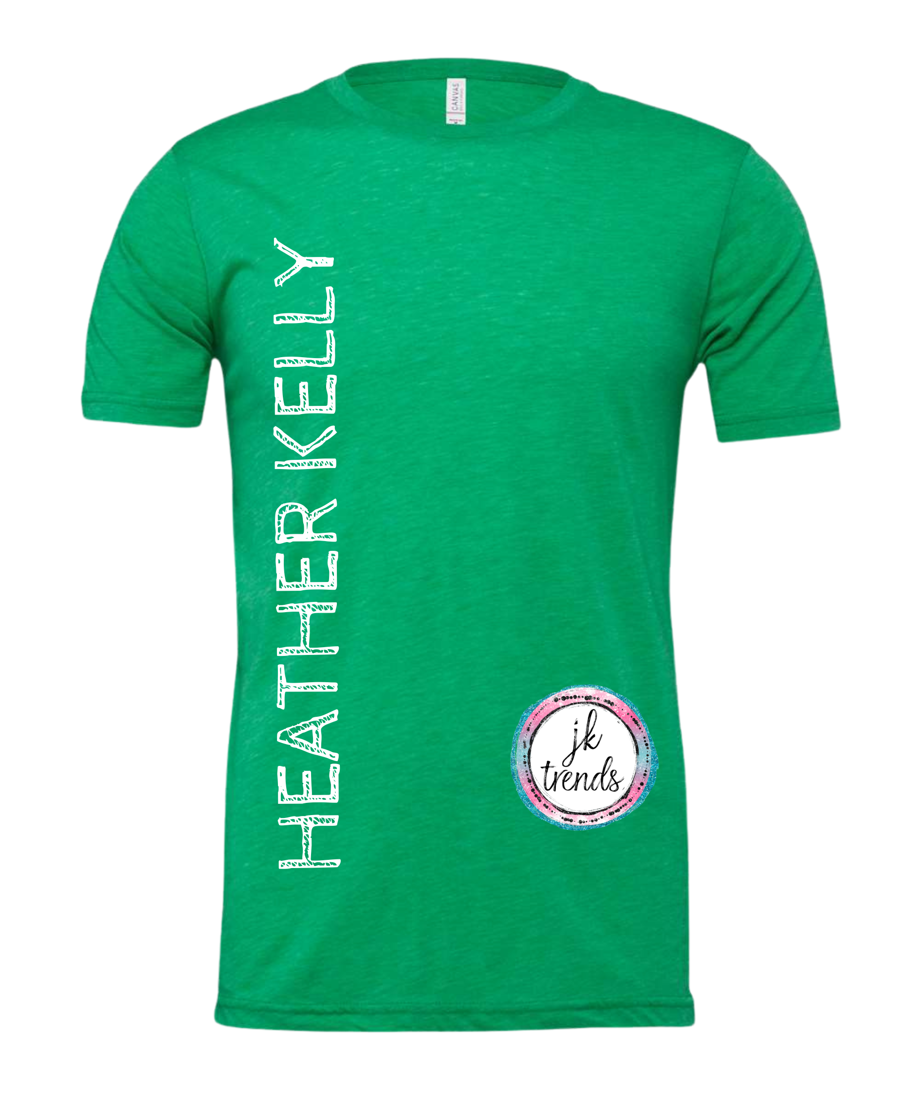 Lucky 4 Leaf Clover St Patrick's Day ADULT SHORT SLEEVE Bella Canvas