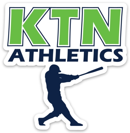 KTN Athletics Baseball Decal