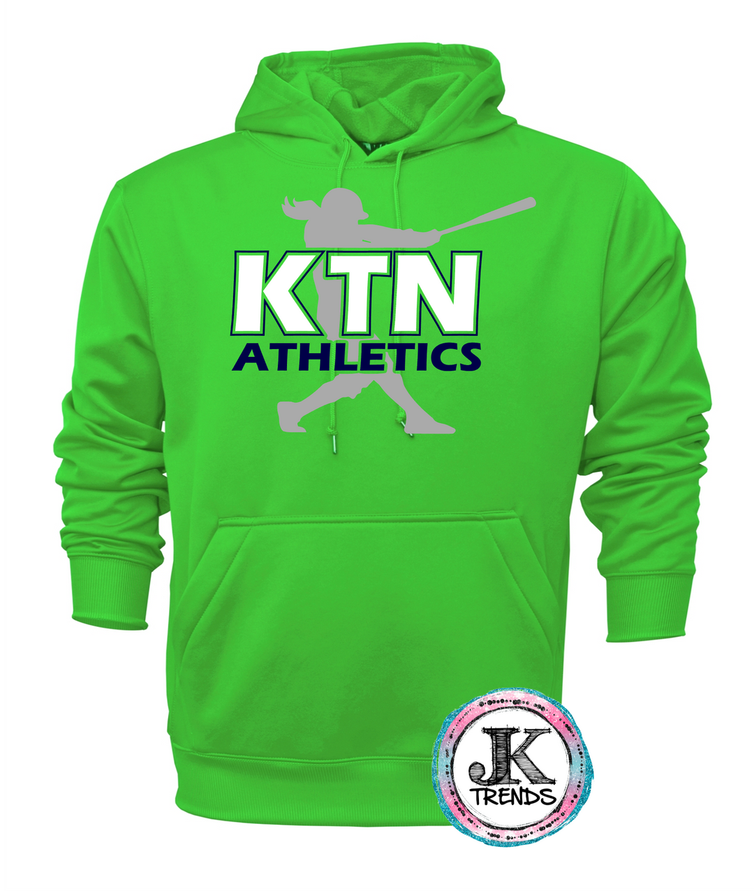KTN Athletics Softball Performance Pullover Hooded Sweatshirt