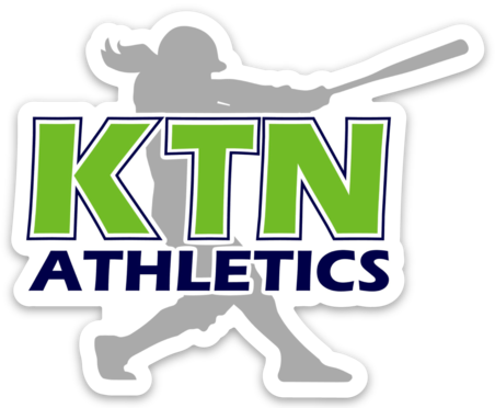 KTN Athletics Softball Decal 3x3