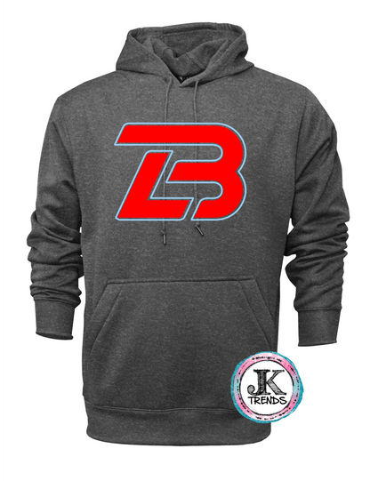 LB Logo of Lonestar Youth & Adult Baseball Performance Hoodie