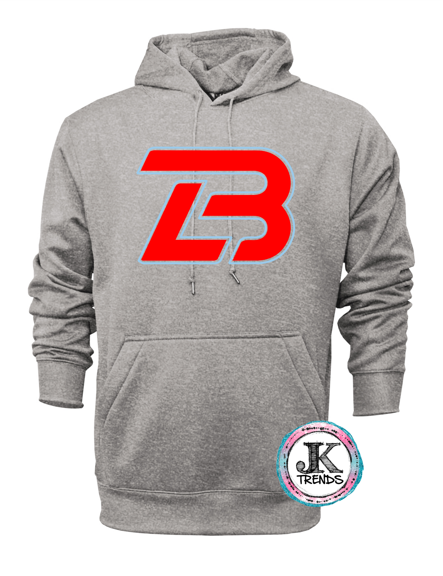 LB Logo of Lonestar Youth & Adult Baseball Performance Hoodie