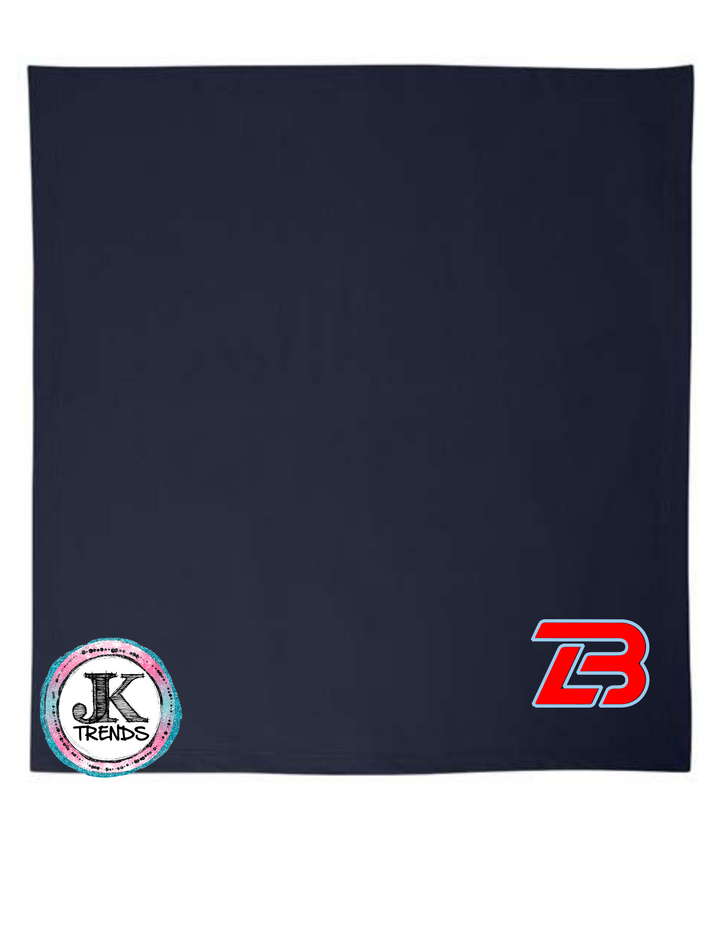 LB Logo Baseball Stadium Blanket 50x60