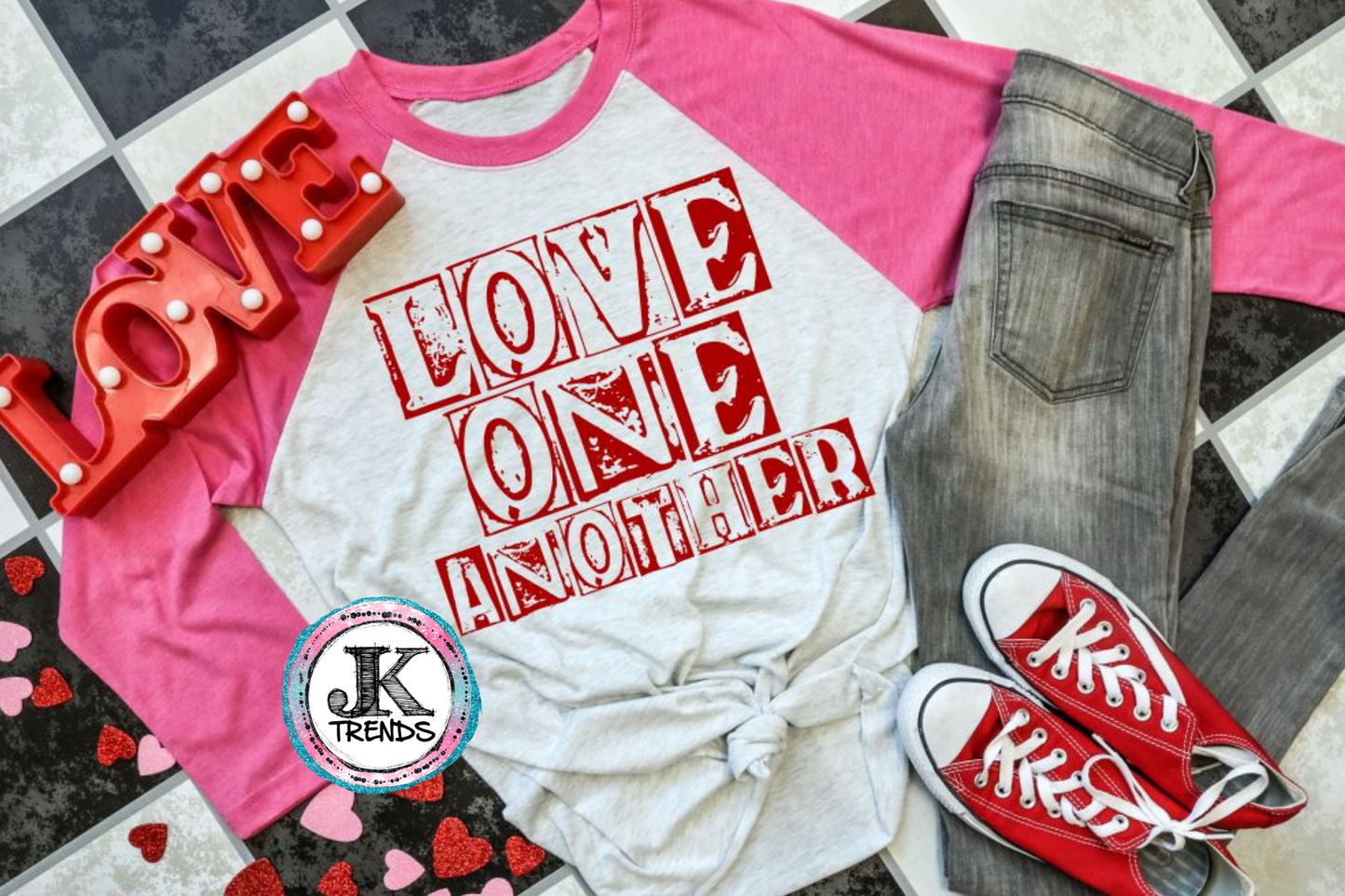 Love One Another BLACK Print (short sleeve)