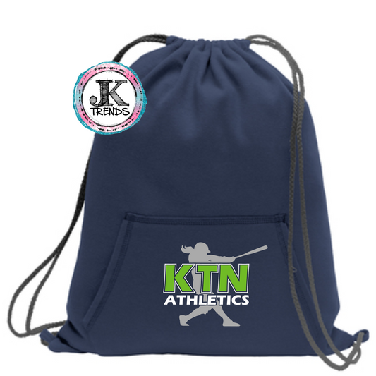KTN Softball Hoodie Cinch Bag