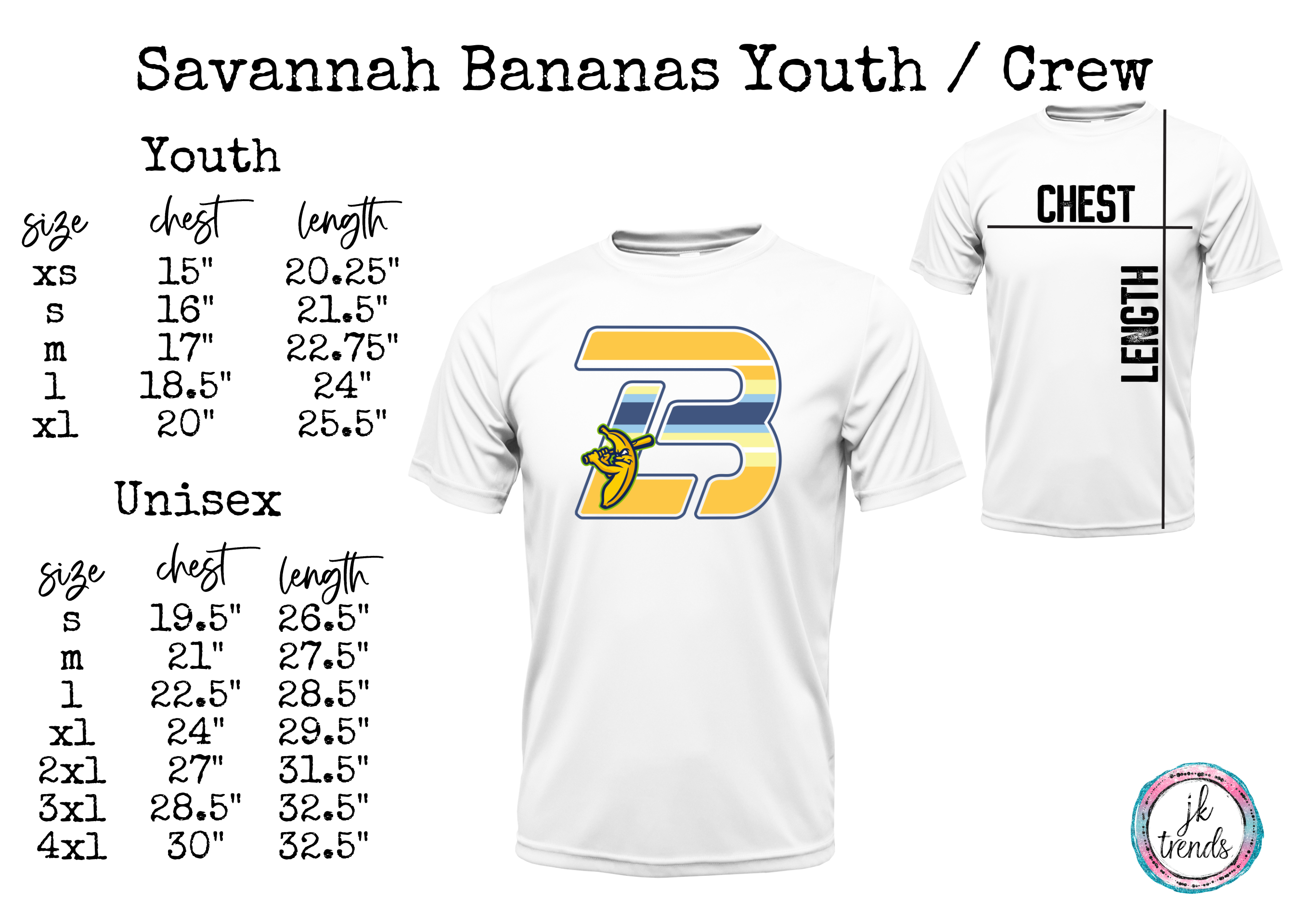 Lonestar Baseball Savannah Bananas Team Shirt