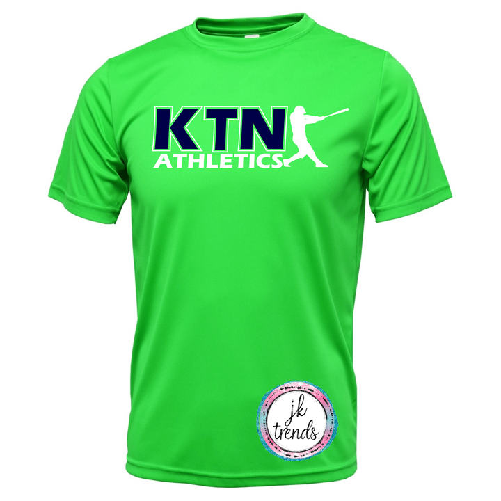 KTN Athletics Baseball YOUTH Short Sleeve Dri-Fit