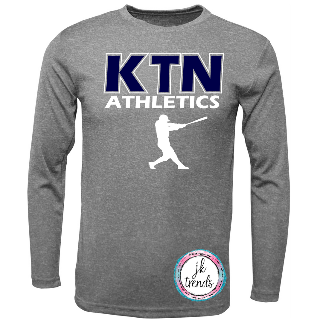 KTN Athletics Baseball ADULT Long Sleeve Dri-Fit