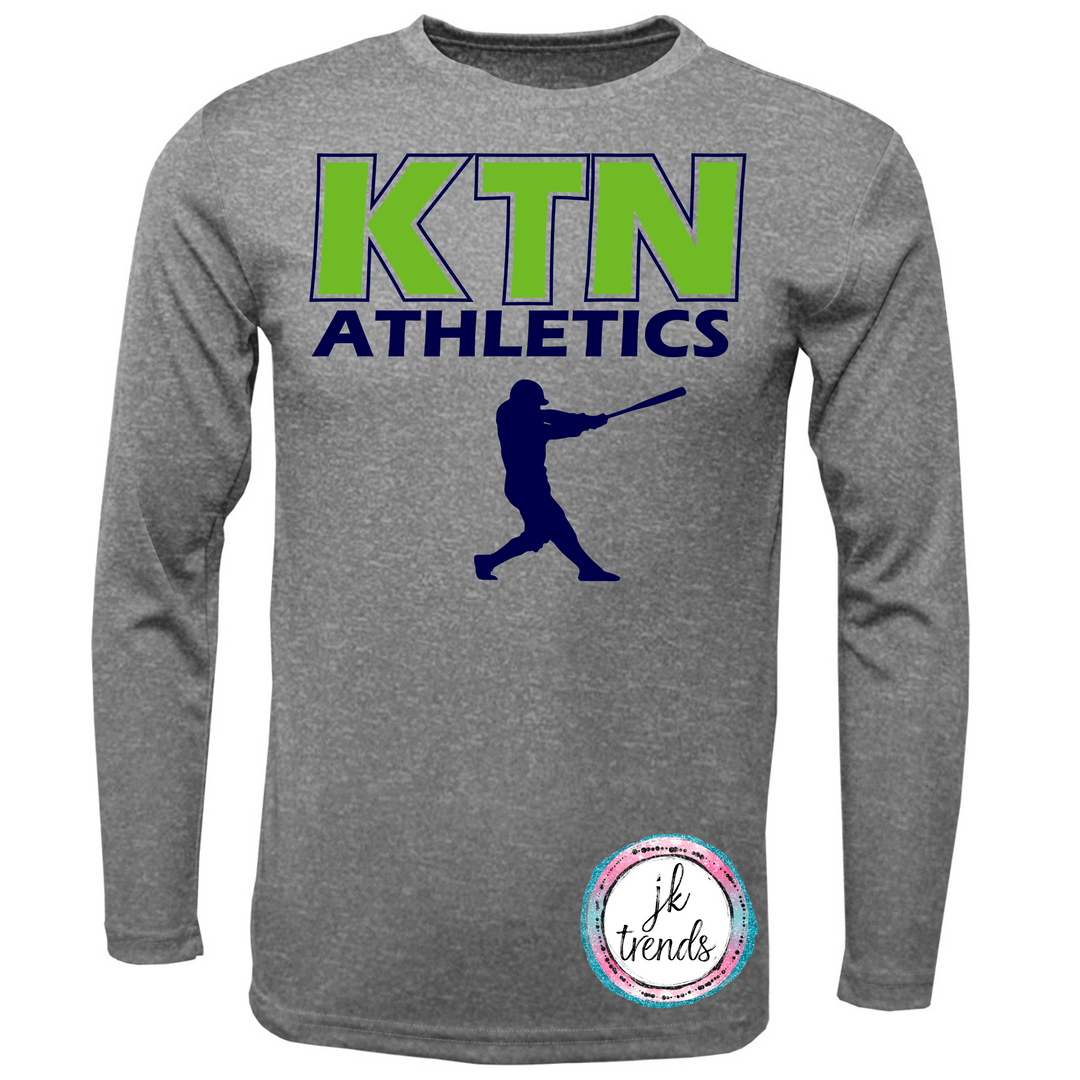 KTN Athletics Baseball YOUTH Long Sleeve Dri-Fit