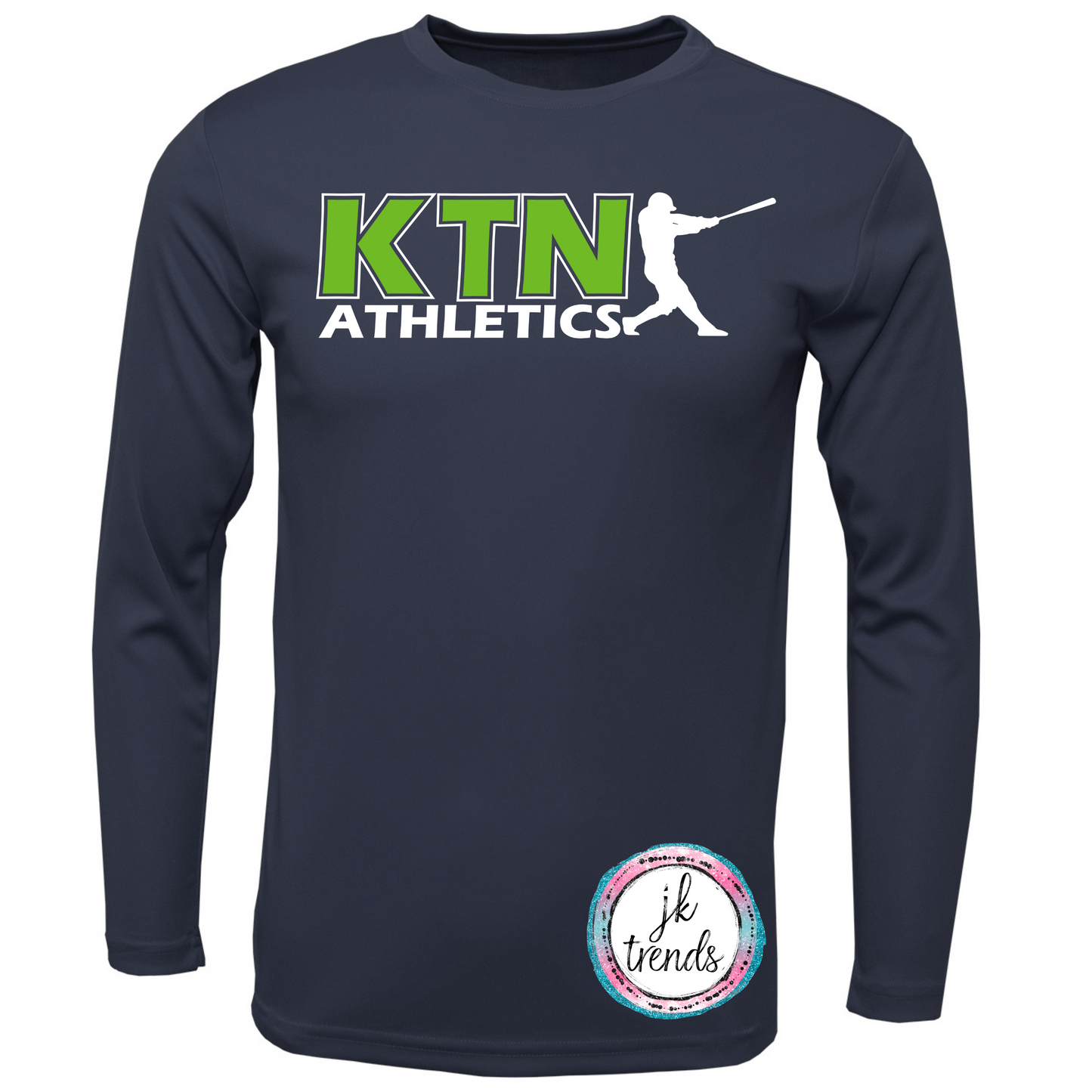 KTN Athletics Baseball YOUTH Long Sleeve Dri-Fit