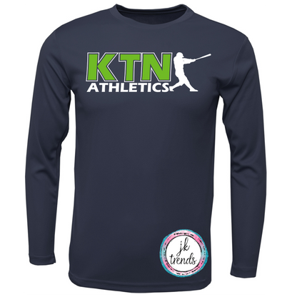 KTN Athletics Baseball YOUTH Long Sleeve Dri-Fit