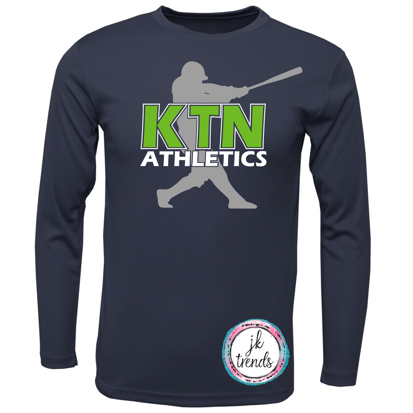 KTN Athletics Baseball YOUTH Long Sleeve Dri-Fit