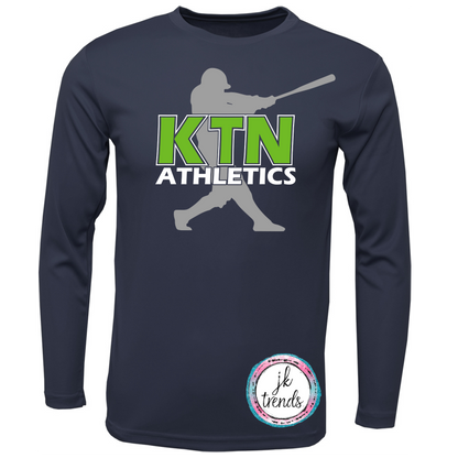 KTN Athletics Baseball YOUTH Long Sleeve Dri-Fit