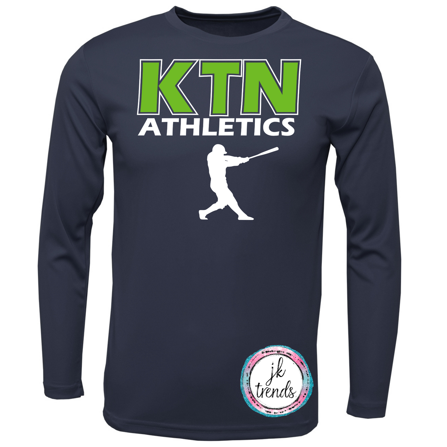 KTN Athletics Baseball YOUTH Long Sleeve Dri-Fit