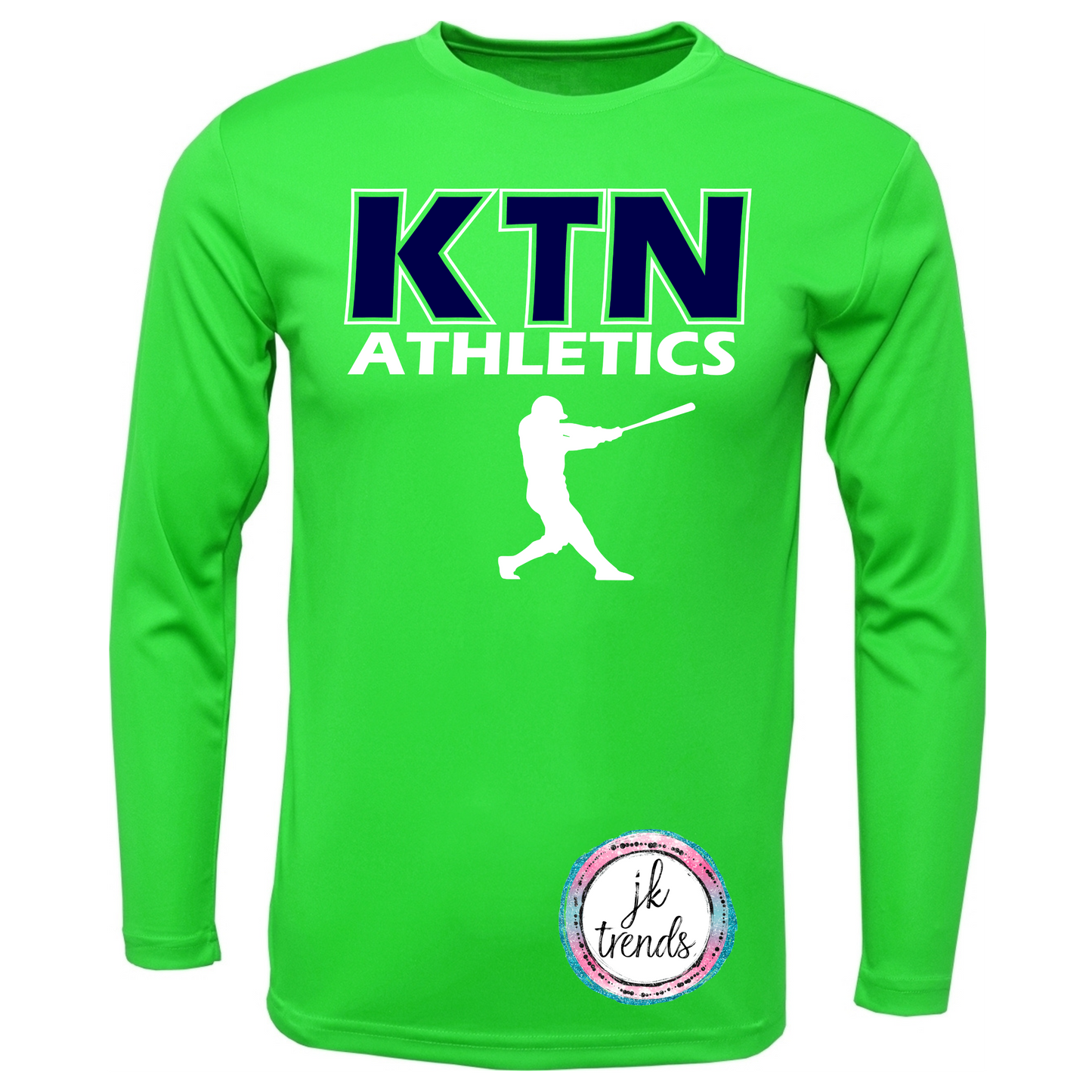 KTN Athletics Baseball YOUTH Long Sleeve Dri-Fit