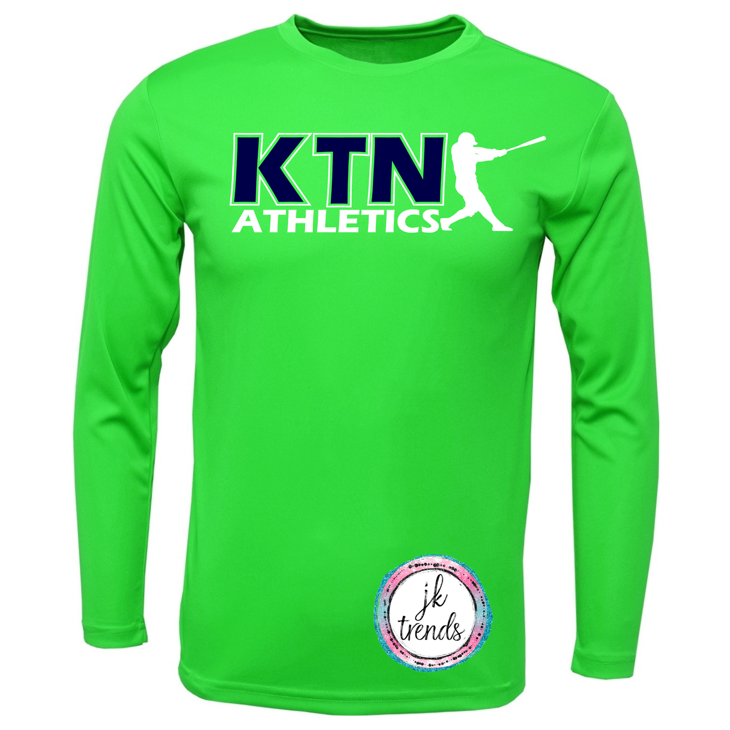 KTN Athletics Baseball YOUTH Long Sleeve Dri-Fit