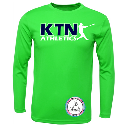 KTN Athletics Baseball YOUTH Long Sleeve Dri-Fit