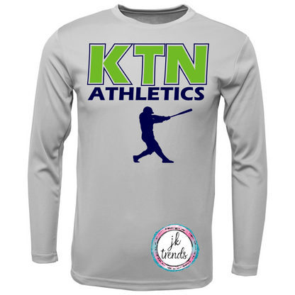 KTN Athletics Baseball YOUTH Long Sleeve Dri-Fit