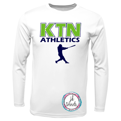 KTN Athletics Baseball YOUTH Long Sleeve Dri-Fit