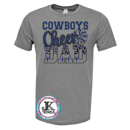 Cheer Mom or Dad Shirt - Cowboys