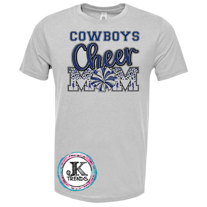 Cheer Mom or Dad Shirt - Cowboys