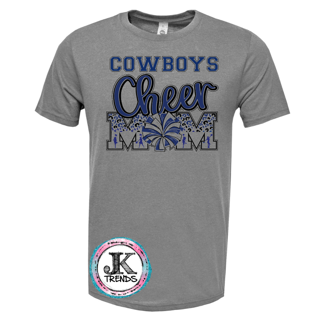 Cheer Mom or Dad Shirt - Cowboys