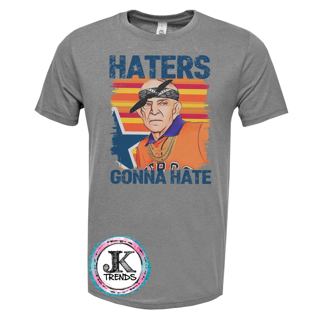 Mattress Mack Haters Gonna Hate Astros Short Sleeved Shirt