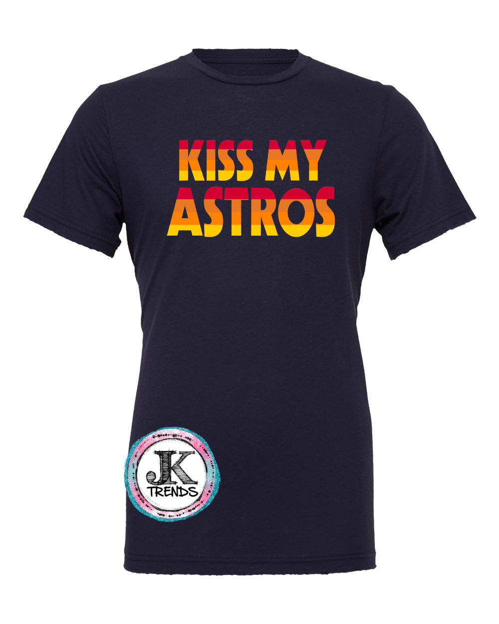Kiss My Astros crew neck T-shirt