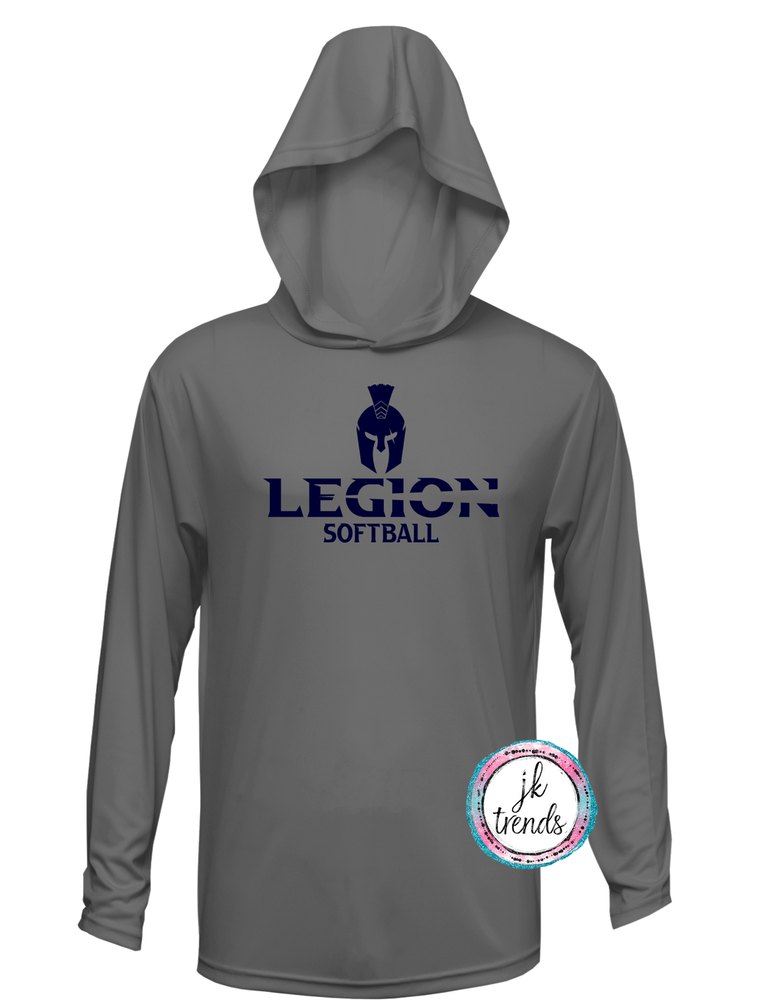 Legion Softball Long Sleeve Hood Shirt