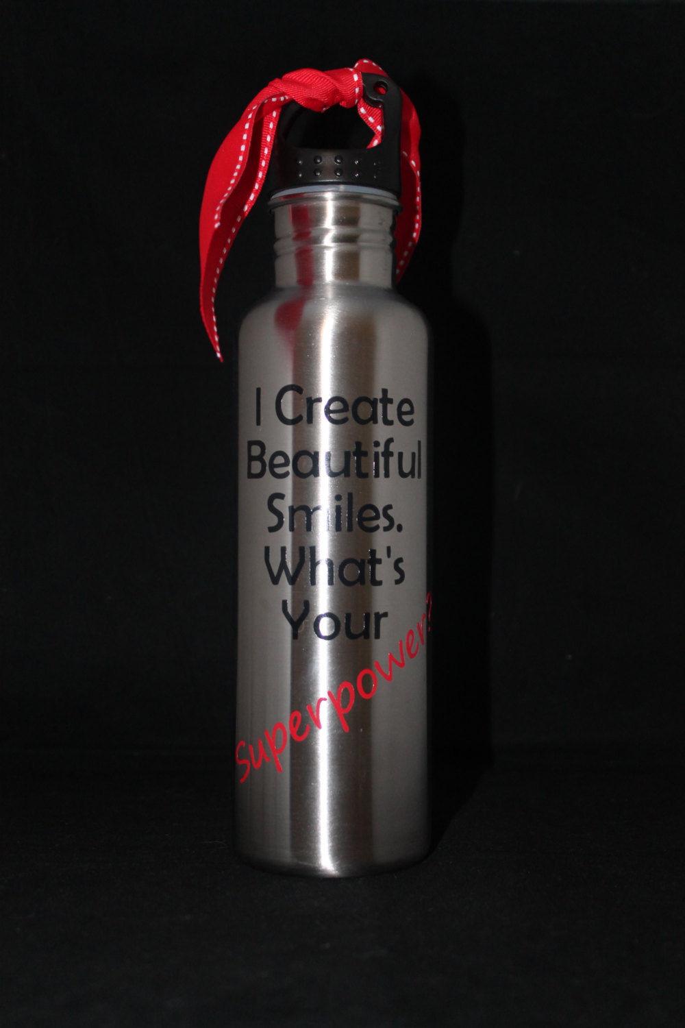 Dentist Appreciation" 25 oz Stainless Steel Water Bottle - Thank You Gift - Christmas - Gift - Birthday - Staff